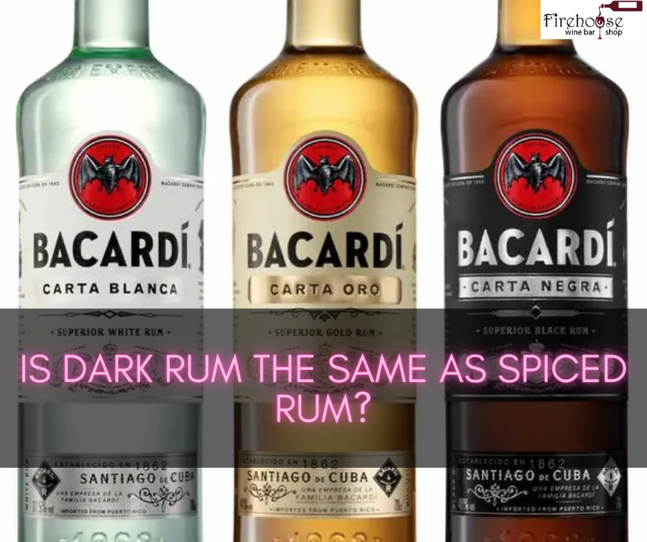 Is Dark Rum the Same as Spiced Rum?