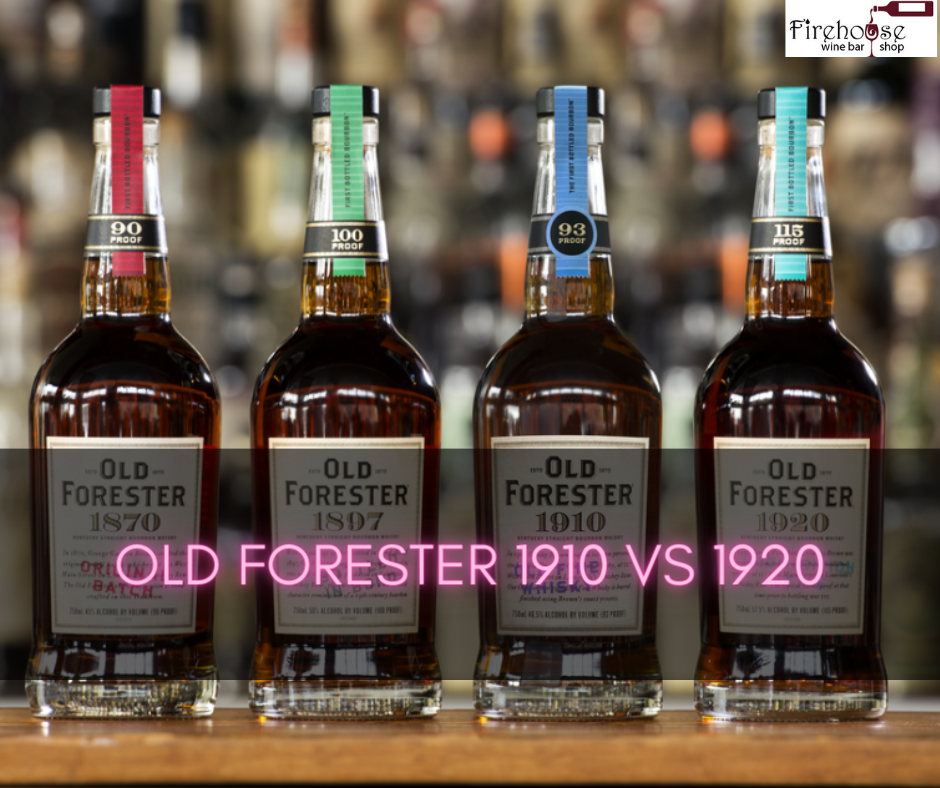 Old Forester 1910 vs 1920