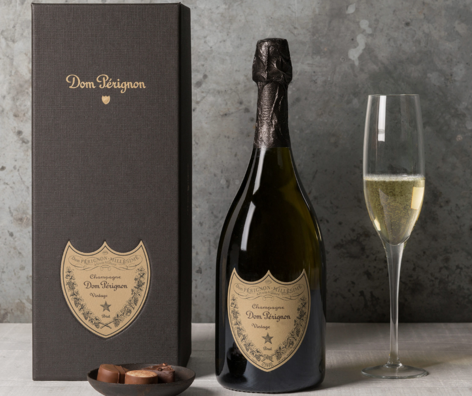 Sold at Auction: Dom Perignon Advertising Display Champagne Bottles
