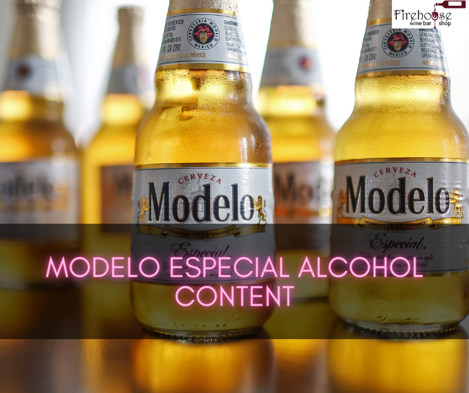 Modelo Especial Alcohol Content