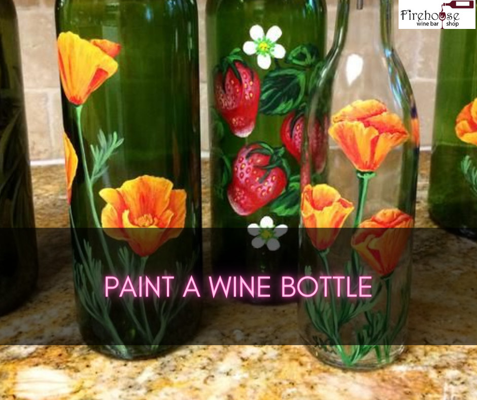 Paint a Wine Bottle