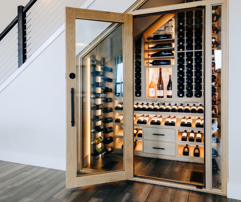 Under Stair Wine Cellar - Clever Wine Storage: Creating an Under-Stair Wine Cellar