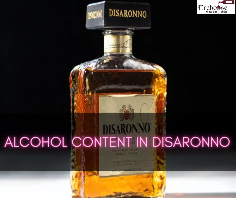 Alcohol Content In Disaronno