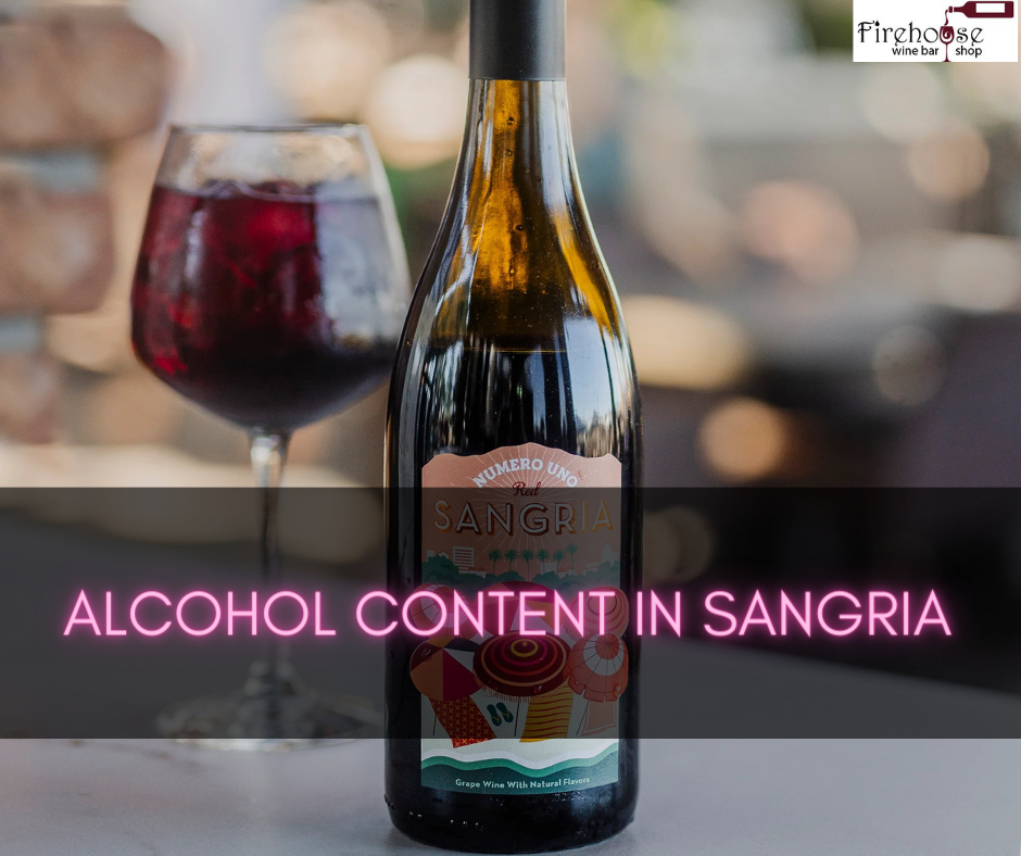 Alcohol Content In Sangria