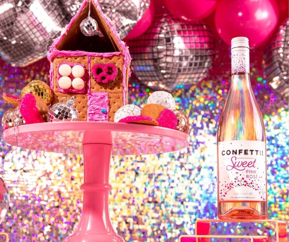 Confetti Sweet Pink Wine: A Festive Taste