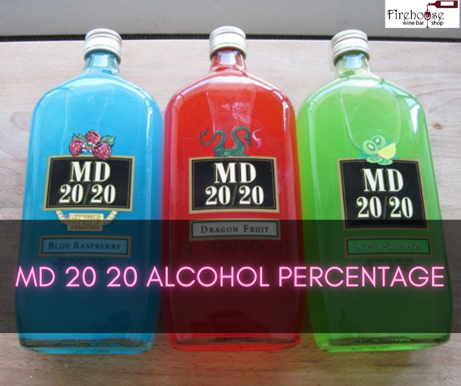 MD 20 20 Alcohol Percentage
