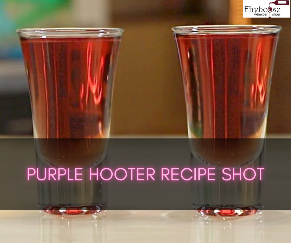 Purple Hooter Recipe Shot