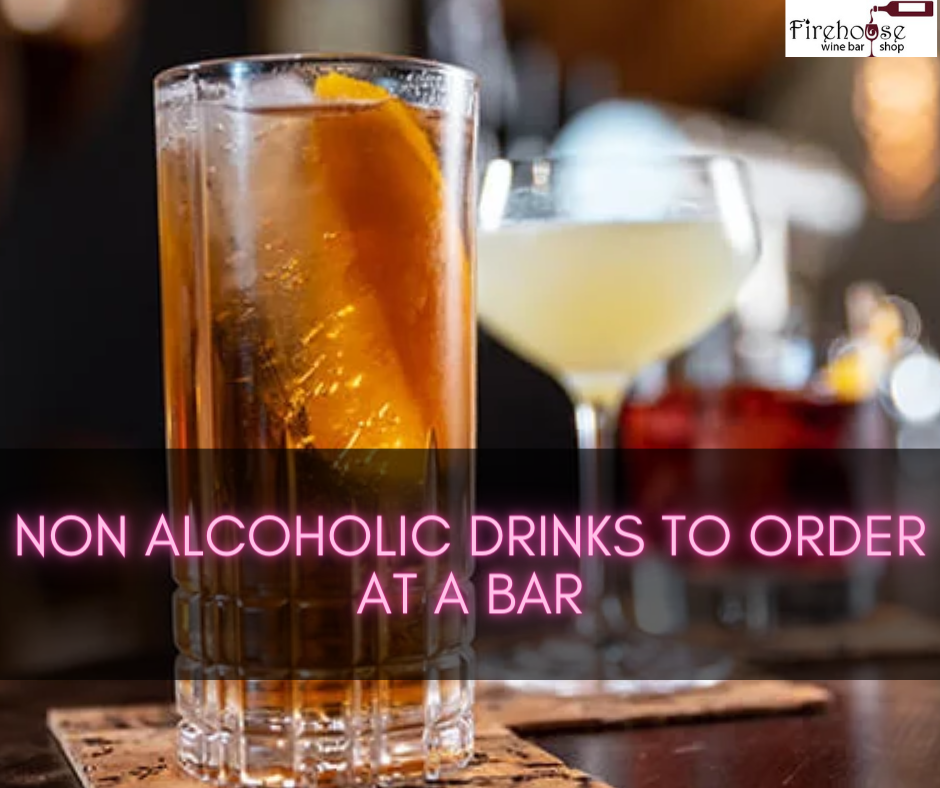 Non Alcoholic Drinks to Order at a Bar