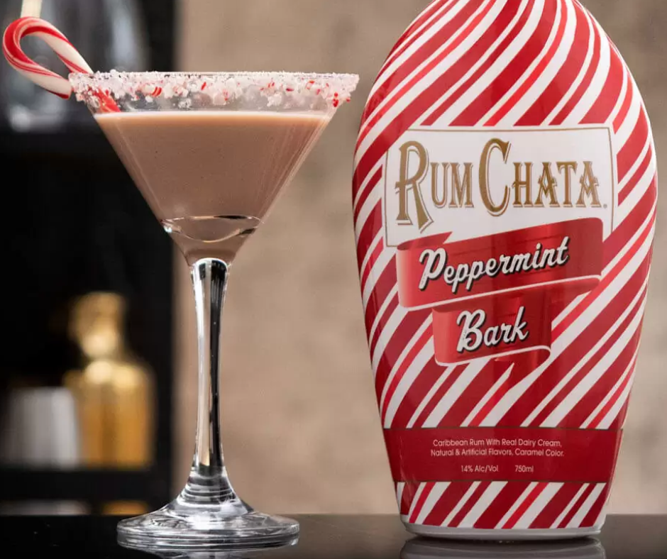 Rum Chata Peppermint Bark: Festive Fusion: Rum Chata's Peppermint Bark Blend