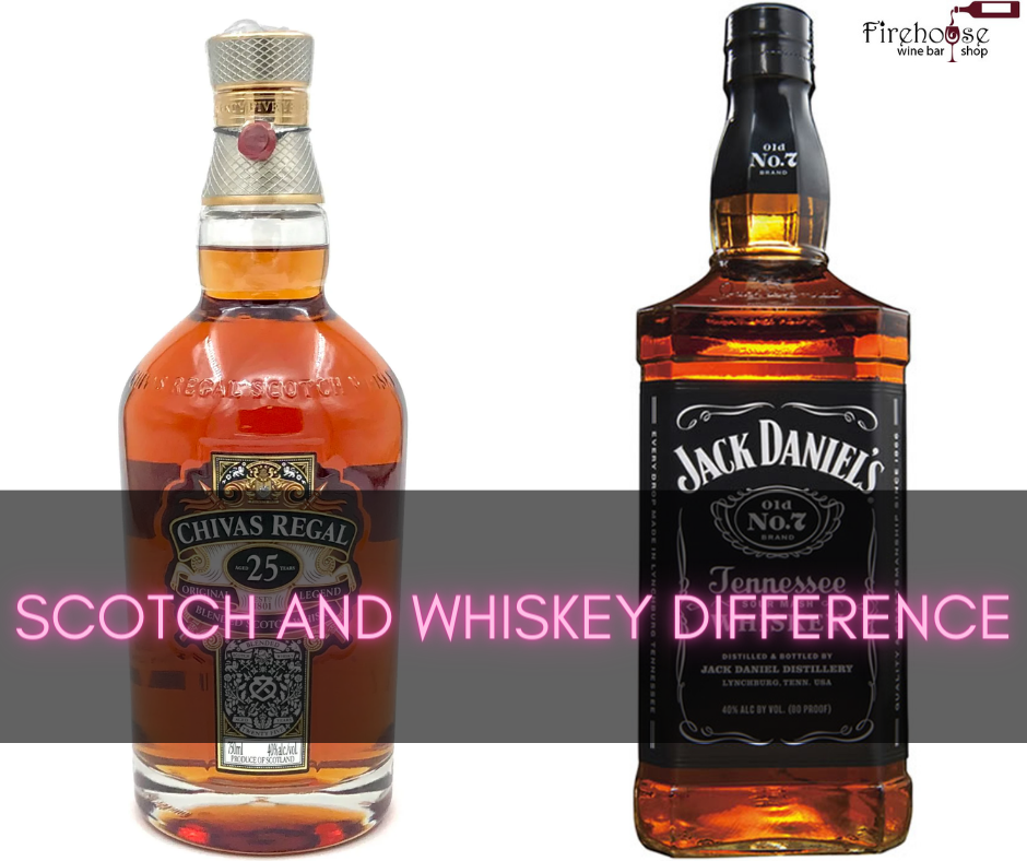 Scotch and Whiskey Difference