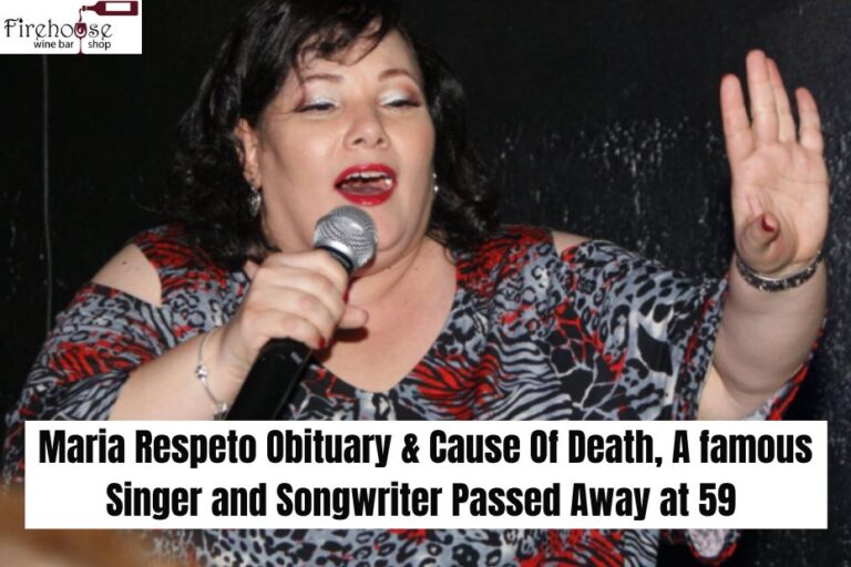 Maria Respeto Obituary & Cause Of Death, A famous Singer and Songwriter Passed Away at 59 