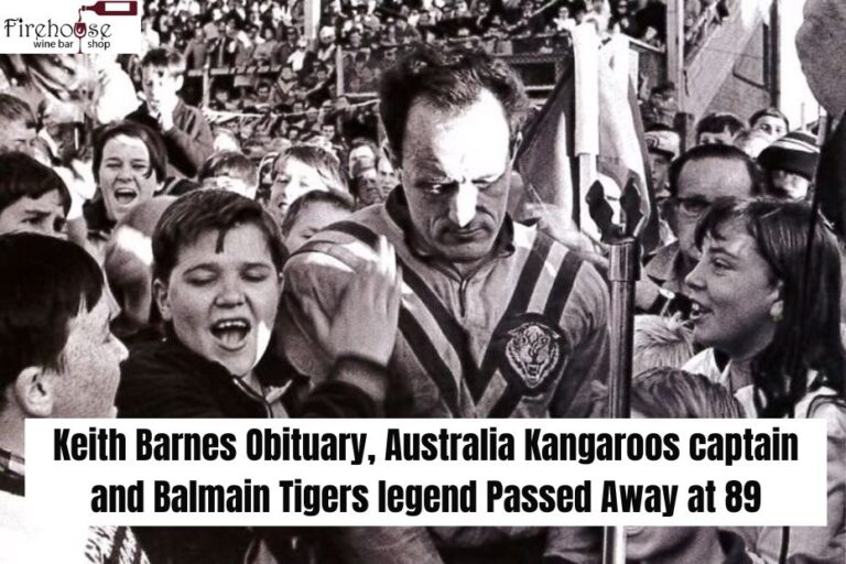 Keith Barnes Obituary, Australia Kangaroos captain and Balmain Tigers legend Passed Away at 89