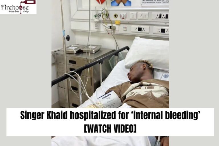 Singer Khaid hospitalized for ‘internal bleeding’ [WATCH VIDEO]