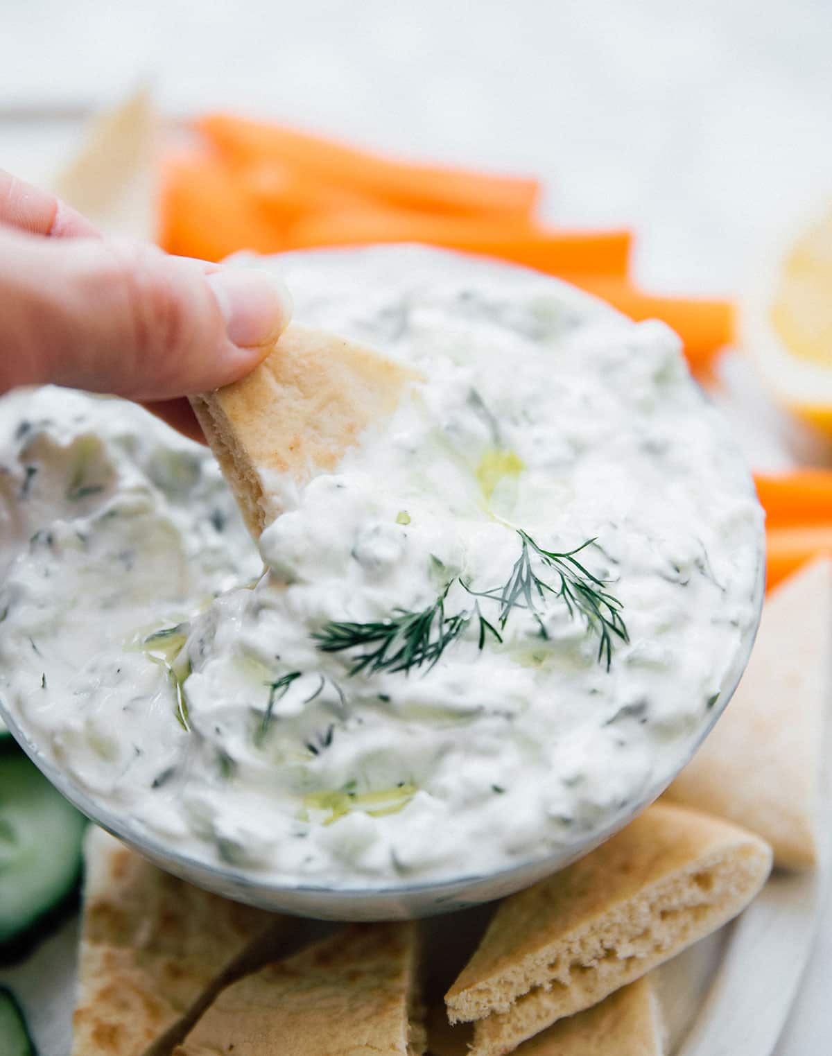 This Easy Tzatziki Sauce is a Must-Try for Every Summer Cookout!